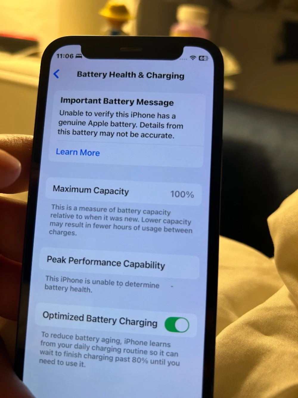 iPhone 12 mini 128gb 100% battery